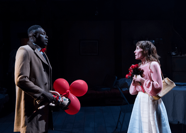 Kazeem Amore and Gina Isaac in A Streetcar Named Desire. © Richard Campbell.
