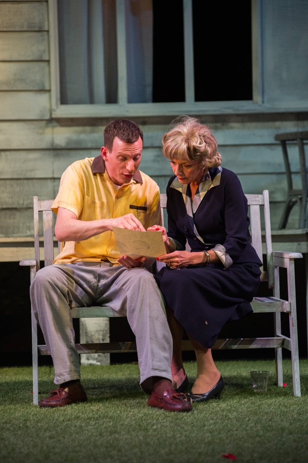 Steven Scott-Fitzgerald and Trudie Goodwin in All My Sons. Photo ©